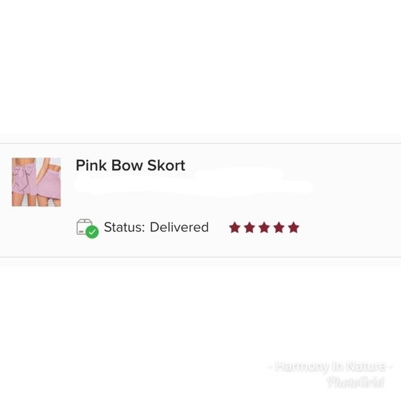 LAST Pink Bow Skort - Picture 4 of 8